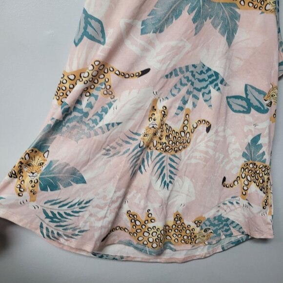 Lularoe Tank Top Womens 3XL Jaguar Animal Print Plus Size Tags Summer - Picture 3 of 7